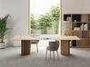 Table de réunion Stockholm en placage bois