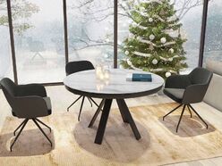 Table de réunion extensible Ostra en céramique