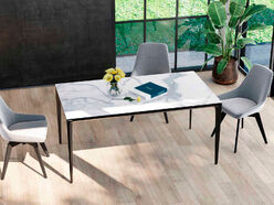 Table de réunion Véla en céramique 
