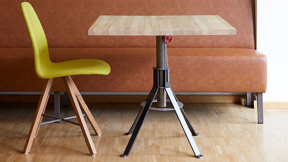 Table haute réglable Wessel