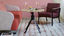 Table haute réglable Wessel