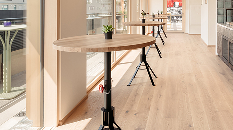 Table haute réglable Wessel