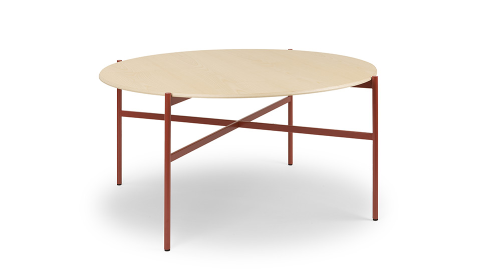 Table de réunion Blade en placage bois