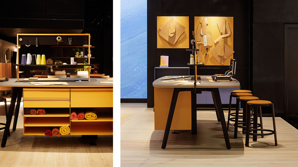 Table haute de travail Wing Atelier