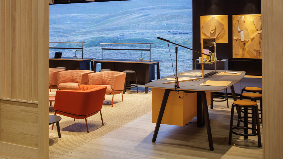 Table haute de travail Wing Atelier