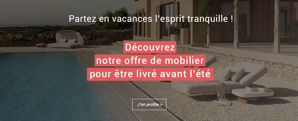 Mobilier disponible en stock